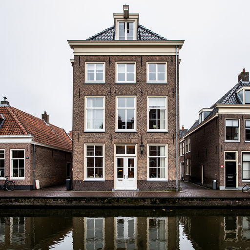 foto van ouderwetse huizen