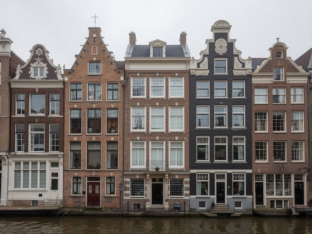 foto van ouderwetse huizen