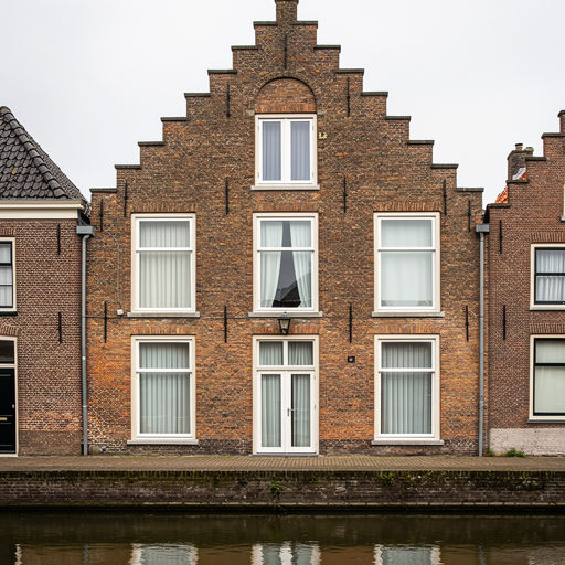 foto van ouderwetse huizen