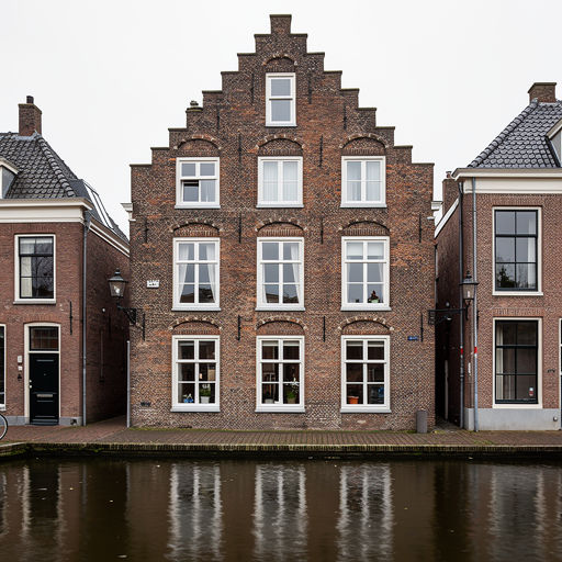 foto van ouderwetse huizen