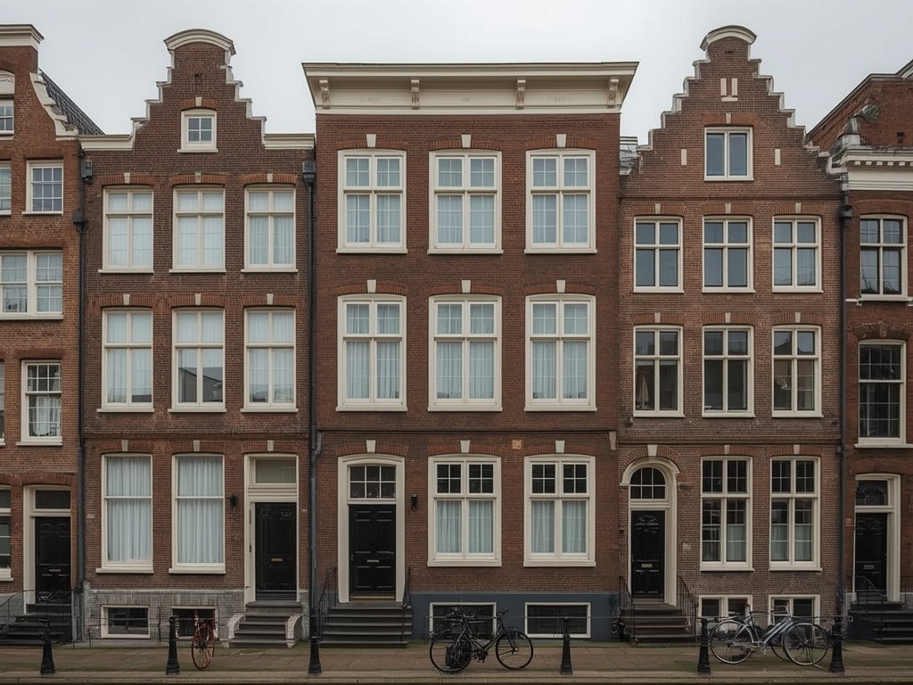 foto van ouderwetse huizen