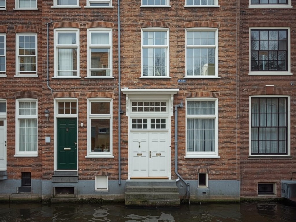 foto van ouderwetse huizen