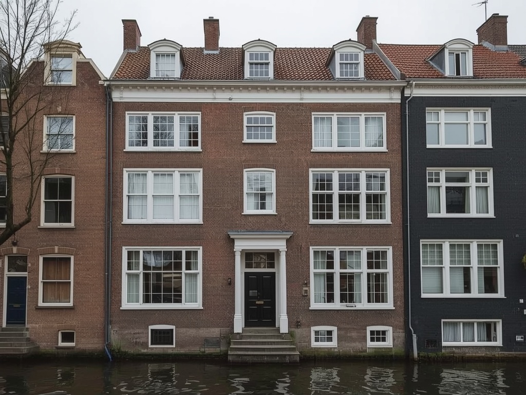 foto van ouderwetse huizen
